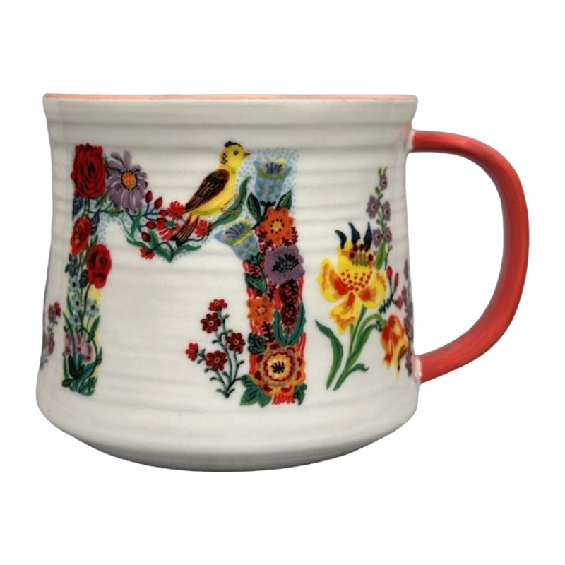 Nathalie Lete "MOM" Botanical Mug Anthropologie