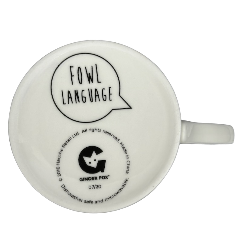 Fowl Language Birds Mug Ginger Fox