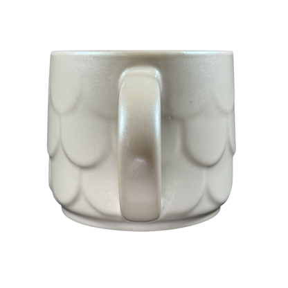 Mermaid Siren Scales Pearl White 14oz Mug 2023 Starbucks