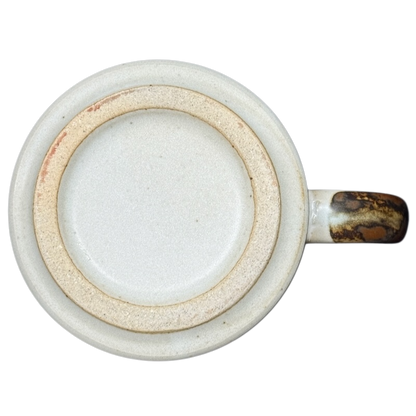 Horizon Striped Gray Tankard Grand Mug Otagiri