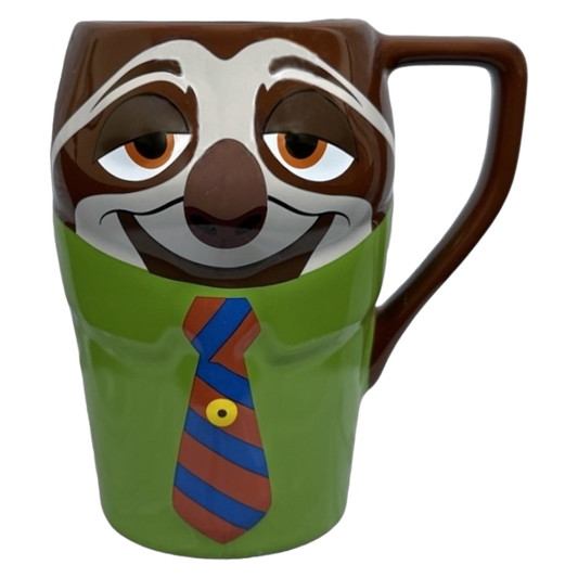 Flash The Sloth Zootopia 3D Embossed Mug Disney