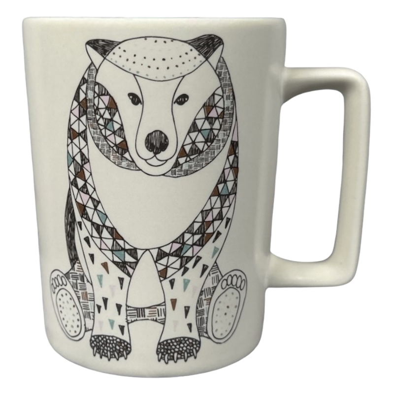 Mosaic Polar Bear 12oz Mug 2017 Starbucks