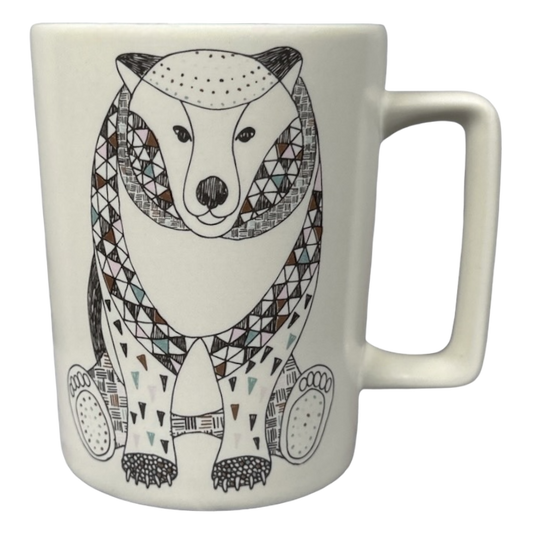 Mosaic Polar Bear 12oz Mug 2017 Starbucks