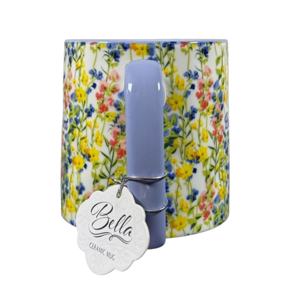 Bella Floral Dimpled We Love Because He First Loved Us 1 John 4:19 Mug 10 Strawberry Street