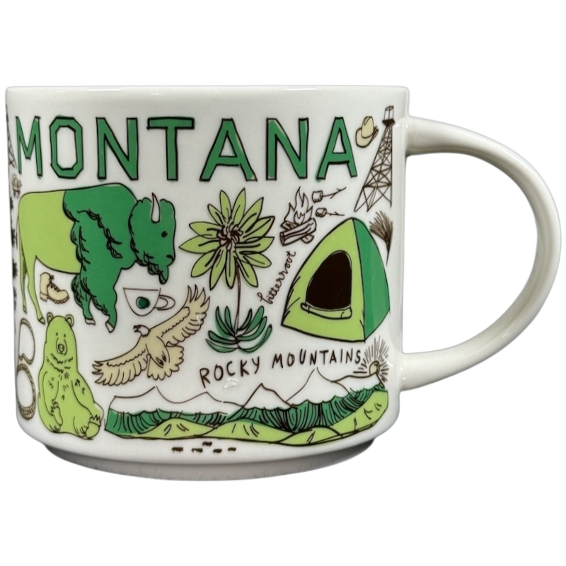 Been There Series Across The Globe Collection Montana 14oz Mug Starbucks