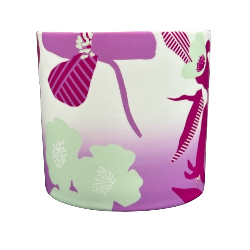 Purple Pink Fuchsia Floral 12oz Mug 2022 Starbucks