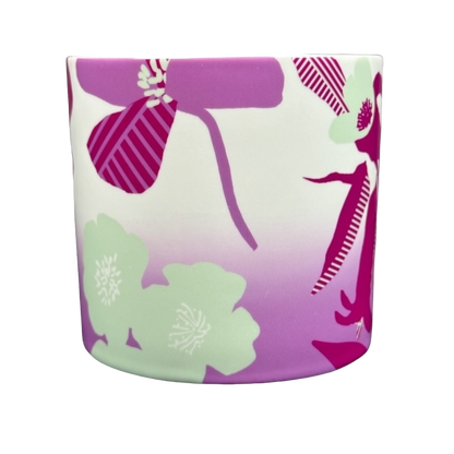 Purple Pink Fuchsia Floral 12oz Mug 2022 Starbucks