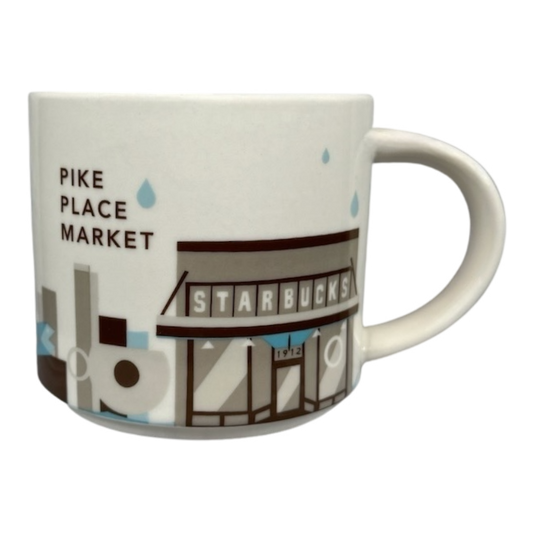 You Are Here Collection Pike Place Market 14oz Mug 2013 Starbucks