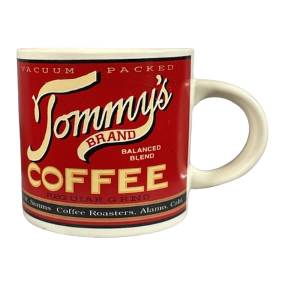 Archives The Coffees Of Yester Year Brand Tommy's Brand Coffee Mug Westwood