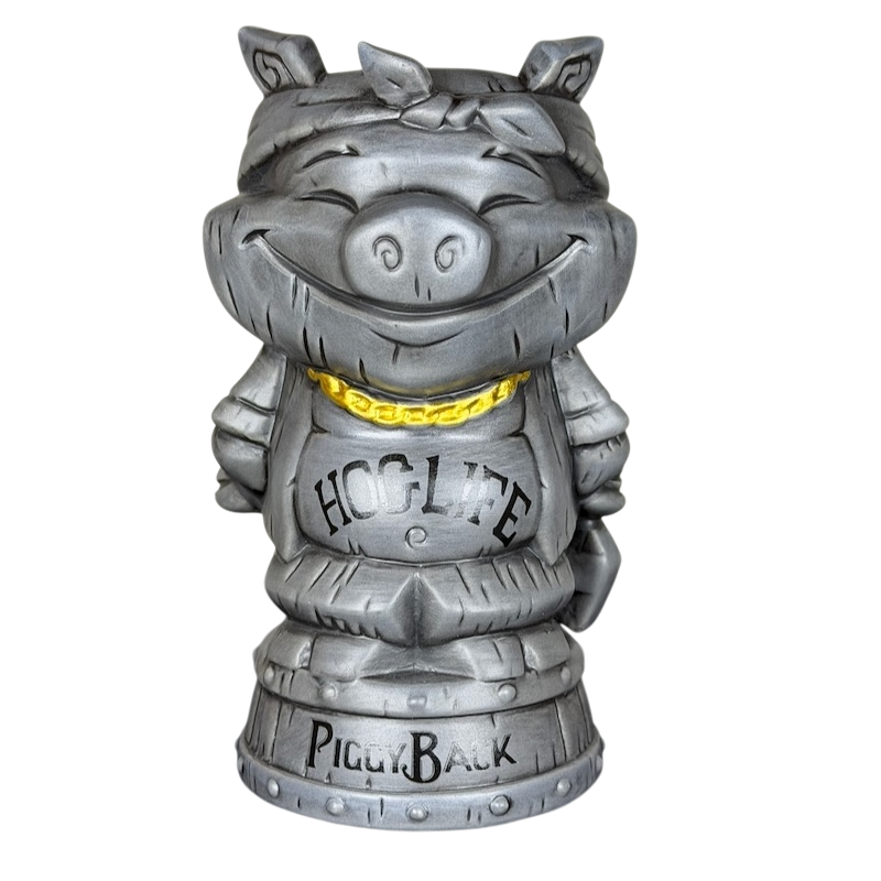 Geeki Tiki Whistle Pig West Coast Winston Hog Life Piggy Back 2023 Tiki Mug Beeline Creative