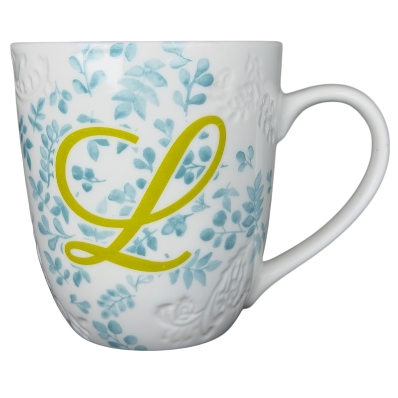 Ava Letter "L" Monogram Initial Mug Pier 1 Imports