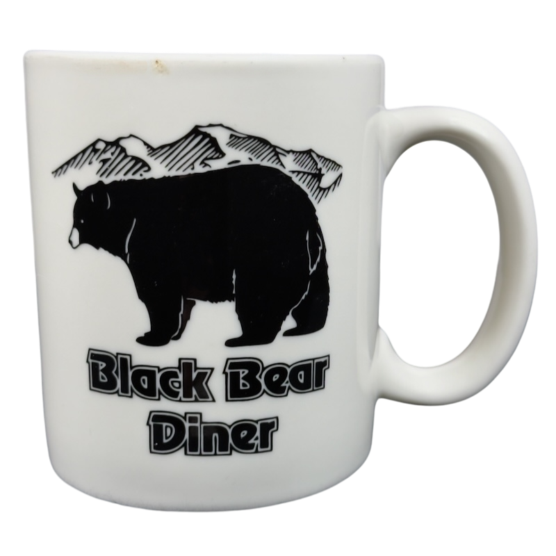 Black Bear Diner Mug Tuxton