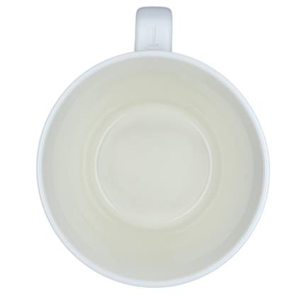 Etched Siren Tall White 12oz Mug 2015 Starbucks