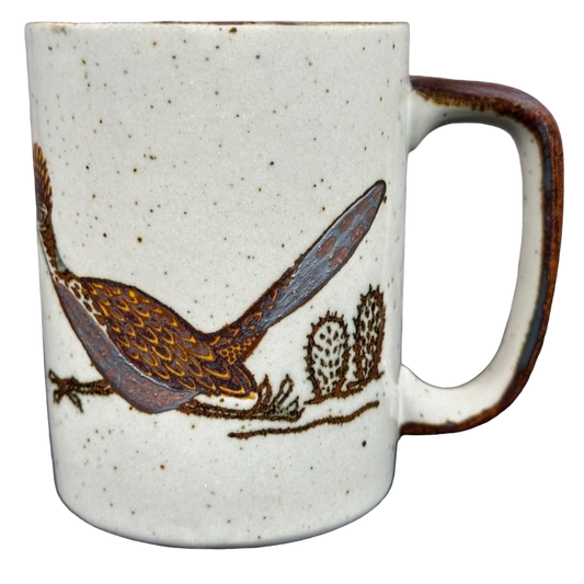 Roadrunner Cactus Speckled Mug Otagiri