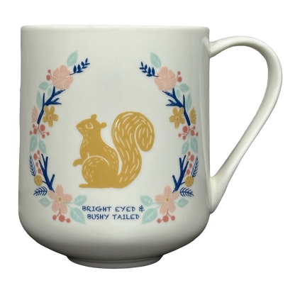 Bright Eyed & Bushy Tailed Squirrel Mug Threshold