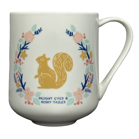 Bright Eyed & Bushy Tailed Squirrel Mug Threshold