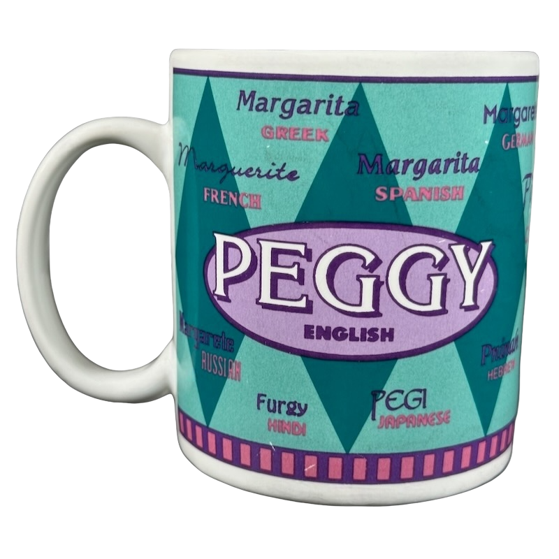 PEGGY International Names Mug Giftcraft