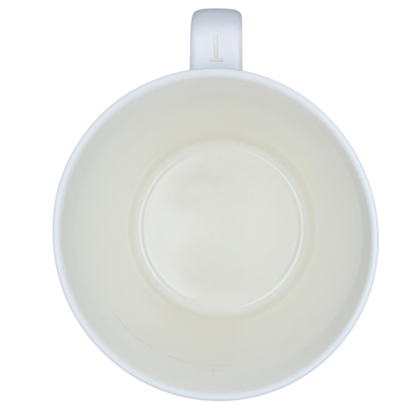 Etched Siren Tall White 12oz Mug 2015 Starbucks
