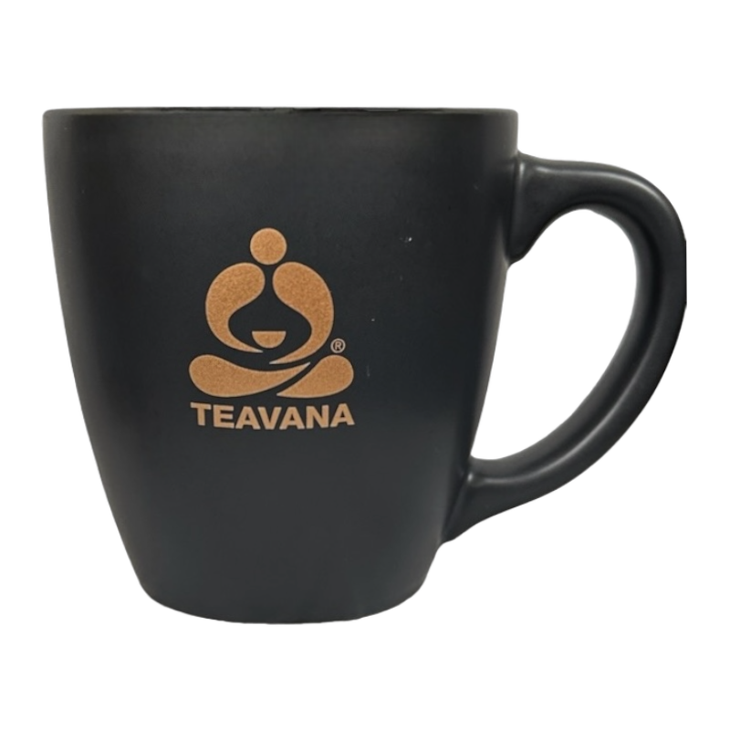 Gold Logo Black Mug Starbucks Teavana