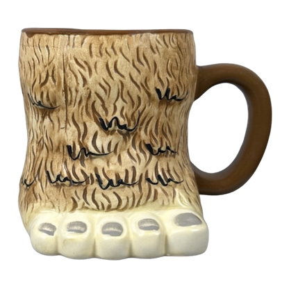 Bigfoot Sasquatch 3D Figural Foot Mug