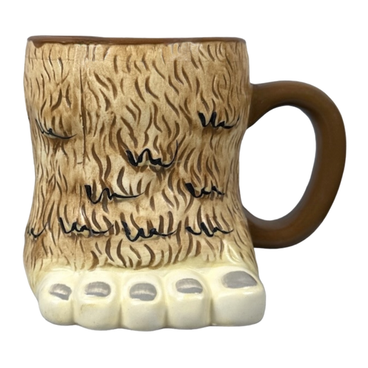 Bigfoot Sasquatch 3D Figural Foot Mug