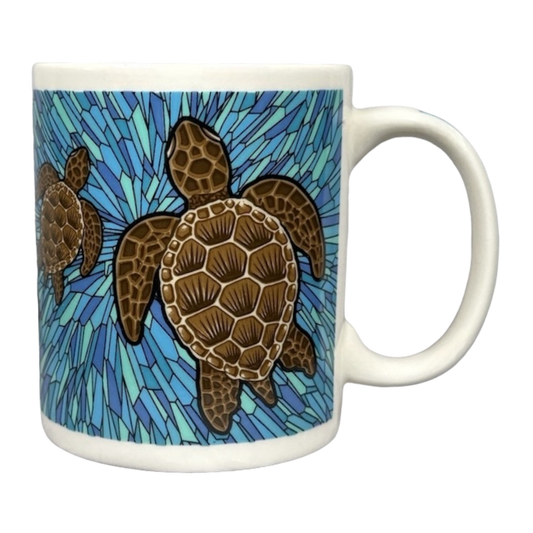 Honu Glass Mug The Islander Group