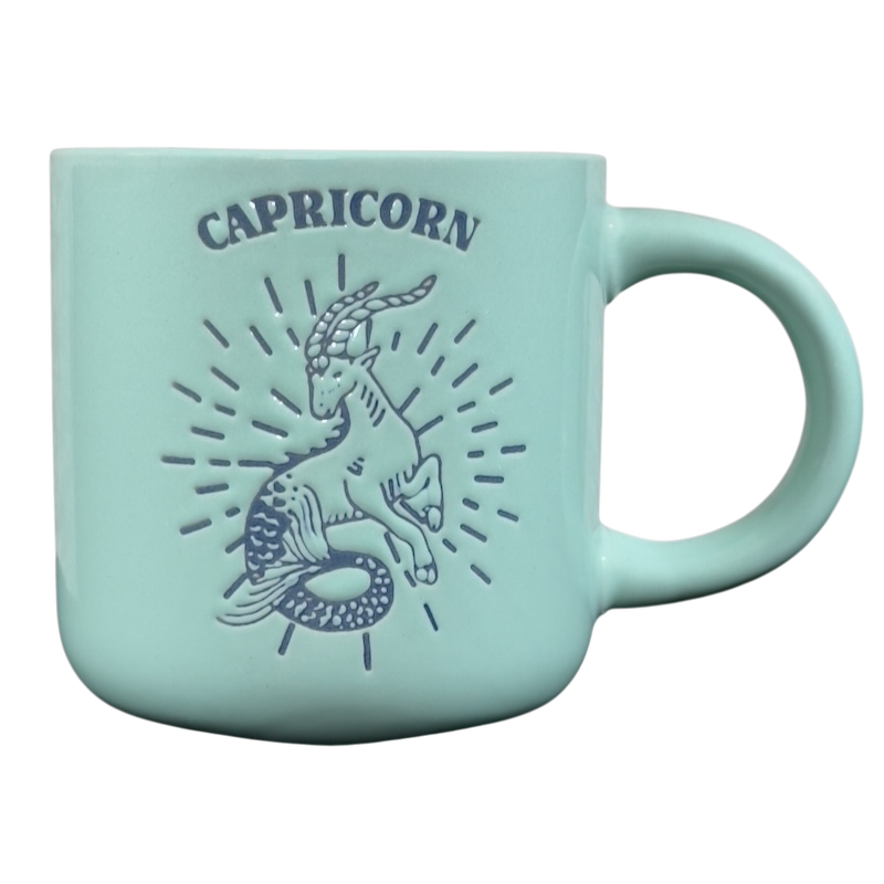 Capricorn Astrology Zodiac Etched Mug Wild Sage