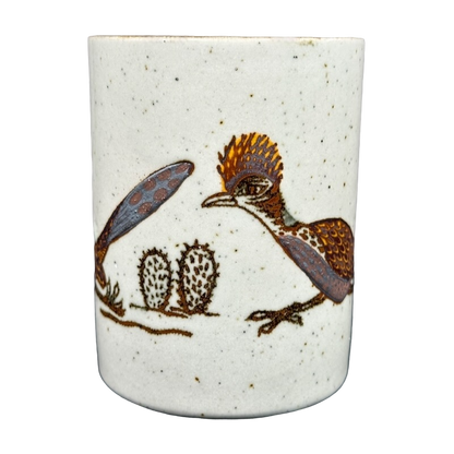 Roadrunner Cactus Speckled Mug Otagiri