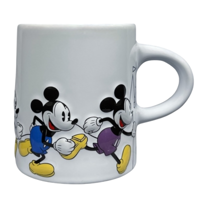 Mickey Mouse Running Castle Silhouette 3D Embossed Mug Disney Parks