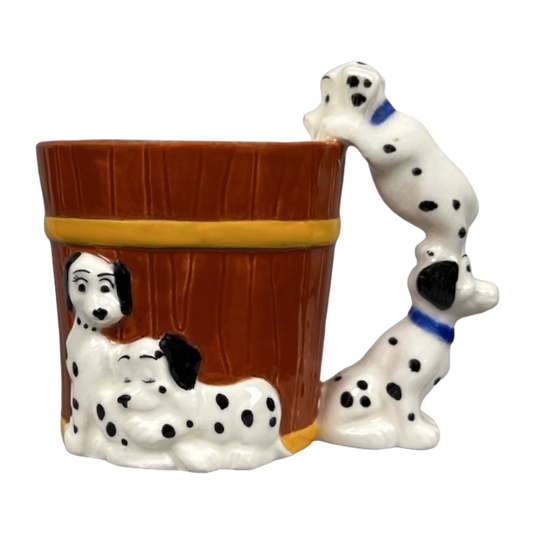 101 Dalmatians 3D Embossed With Figural Handle Mug Applause