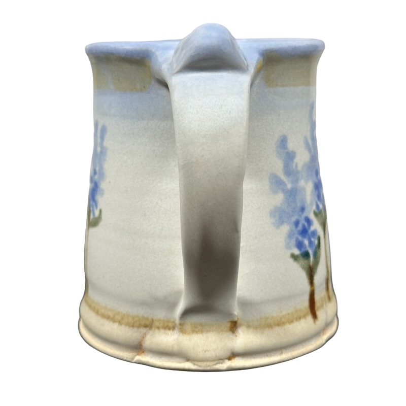 Bluebonnets Floral Pottery Mug Salado Pottery