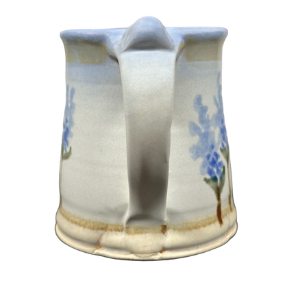 Bluebonnets Floral Pottery Mug Salado Pottery