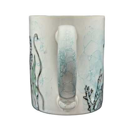 Sea Cove Island Seahorse Etched Mug Spectrum Designz