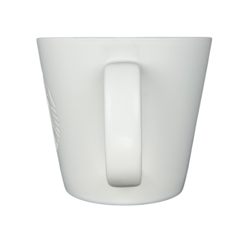 Etched Siren Tall White 12oz Mug 2015 Starbucks