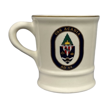 USS Acadia AD-42 United States Navy Mug Mil-Art China