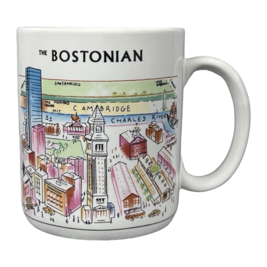 A View Of The World The Bostonian Mug City Mugs