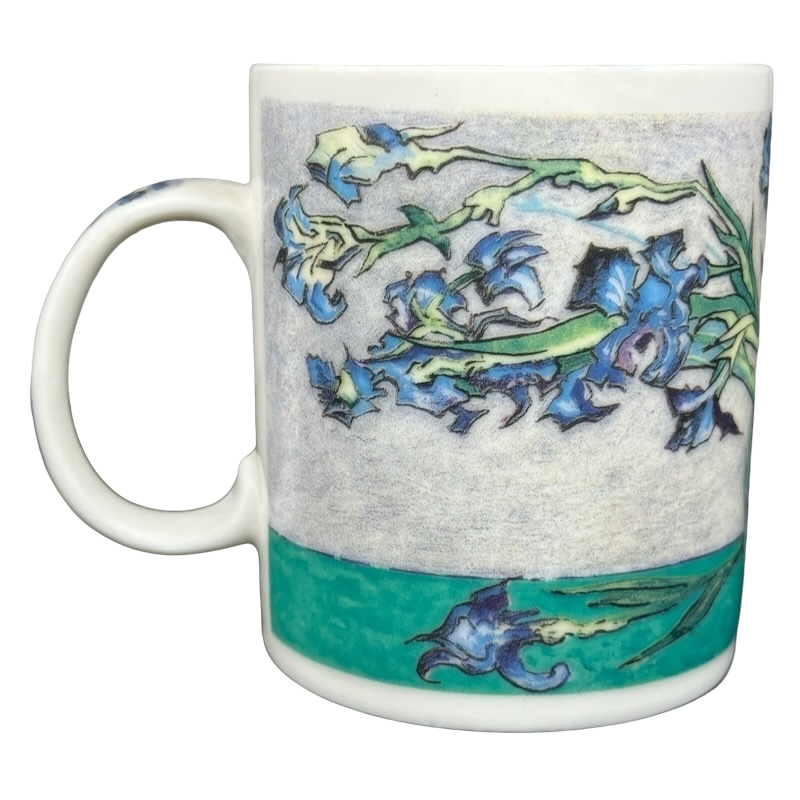 Blue Irises Vincent Van Gogh Master Impressionists D Burrows Mug Chaleur