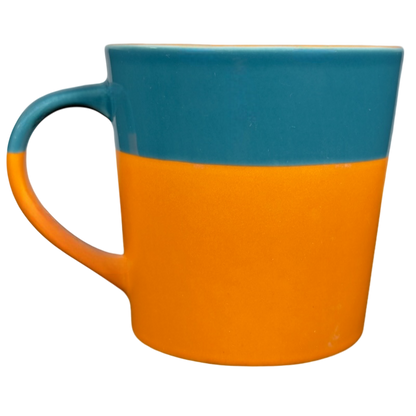 Terra Cotta And Blue Butterflies Mug Starbucks