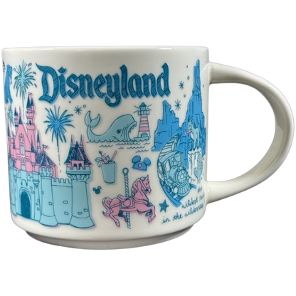 Been There Series Pin Drop Collection Disneyland 14oz Mug 2019 Starbucks