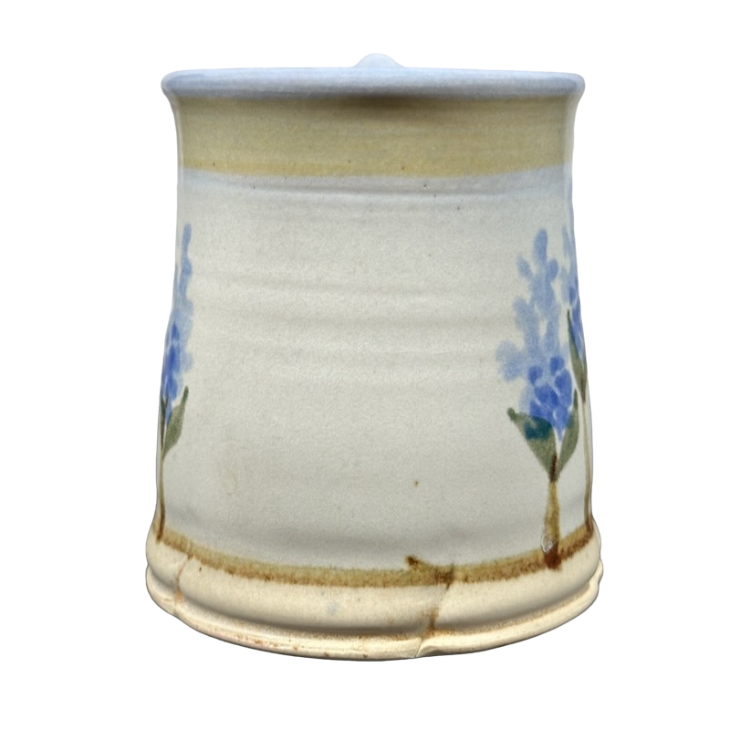 Bluebonnets Floral Pottery Mug Salado Pottery