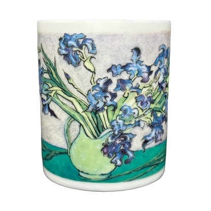 Blue Irises Vincent Van Gogh Master Impressionists D Burrows Mug Chaleur