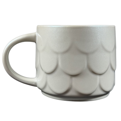 Mermaid Siren Scales Pearl White 14oz Mug 2023 Starbucks