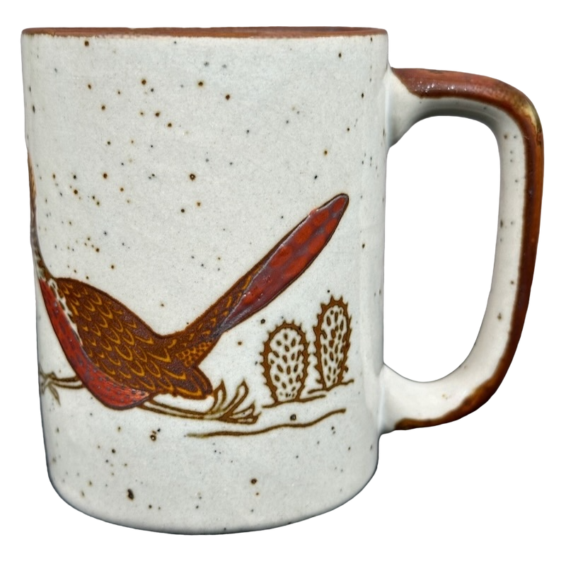 Roadrunner Cactus Speckled Mug Otagiri