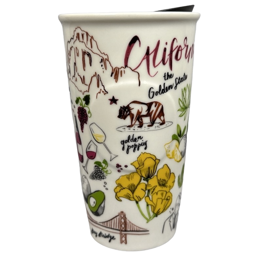 California The Golden State 10oz Tumbler 2016 Starbucks