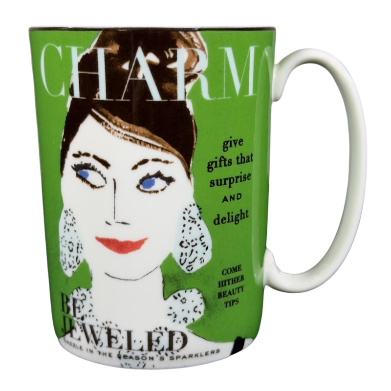 Kate Spade Make Headlines Be Jeweled Mug Lenox