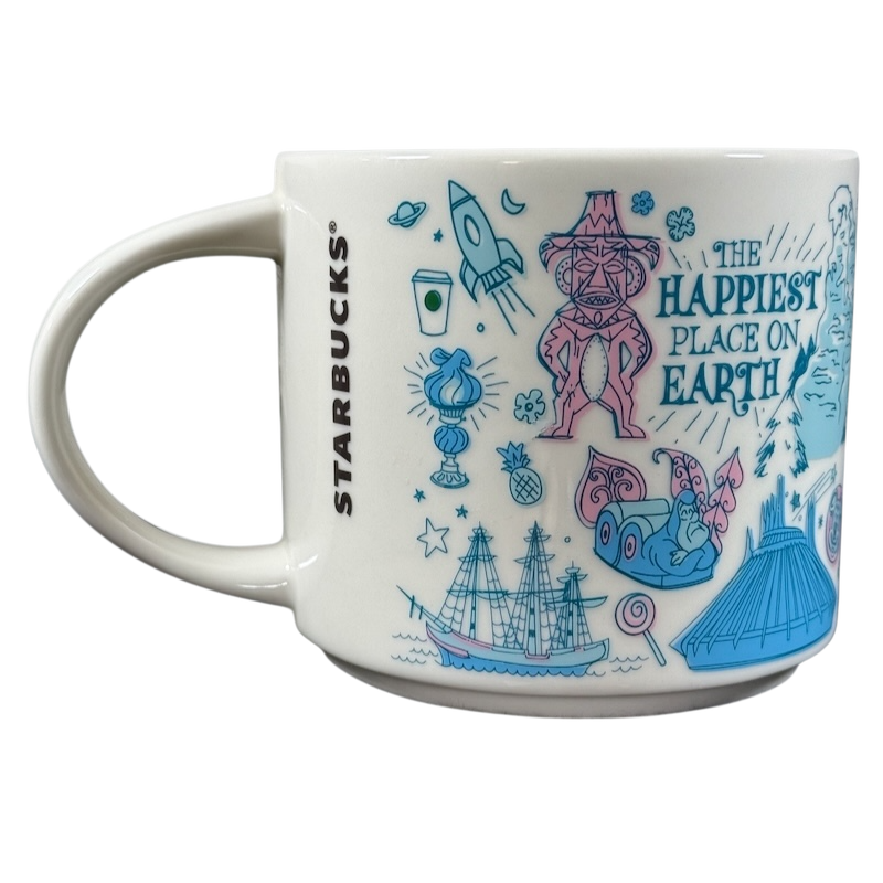 Been There Series Pin Drop Collection Disneyland 14oz Mug 2019 Starbucks