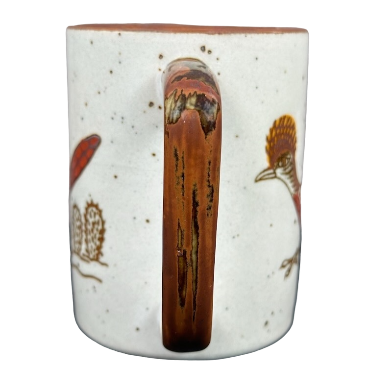 Roadrunner Cactus Speckled Mug Otagiri