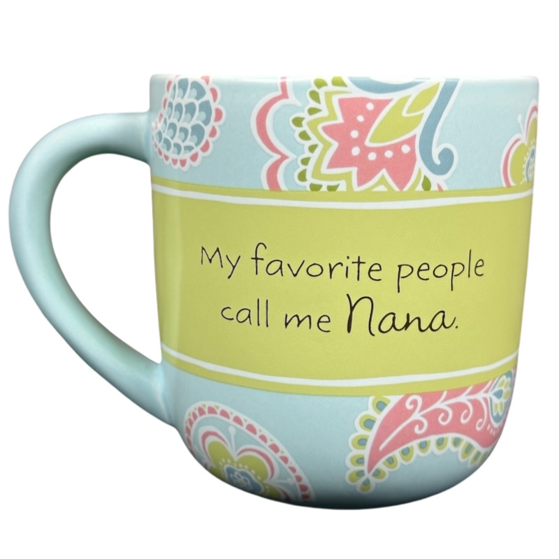 My Favorite People Call Me Nana Floral Mug Hallmark