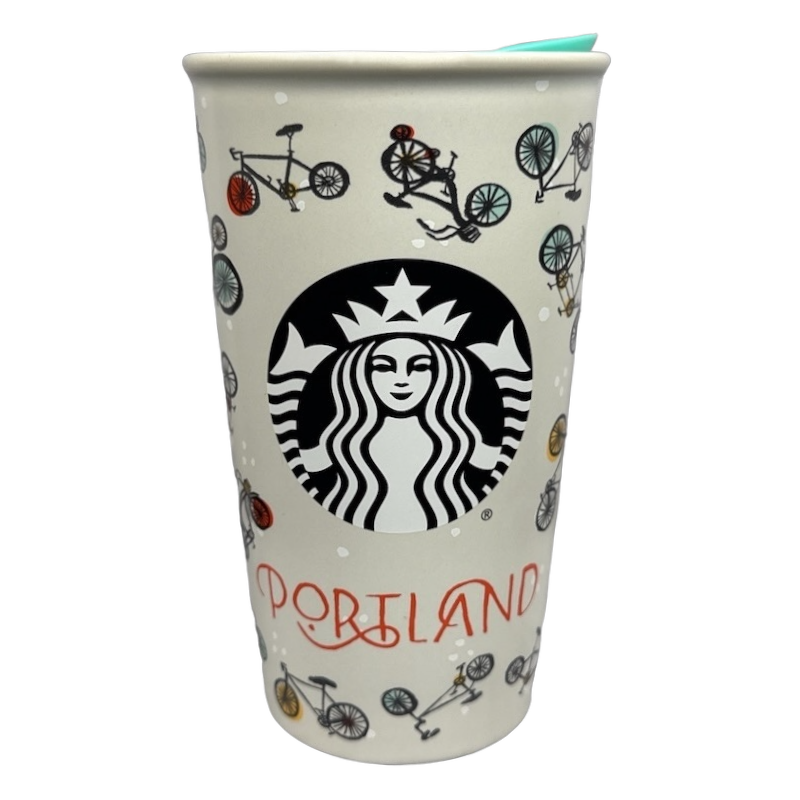 Portland Bicycles 12oz Tumbler 2016 Starbucks