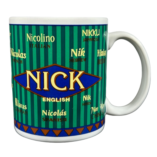 NICK International Names Mug Giftcraft